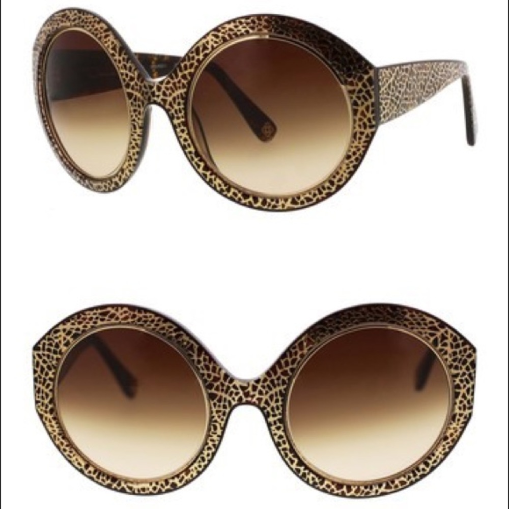 Oscar de la Renta 54mm Round Sunglasses